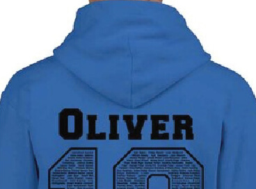 Small hoodie logo